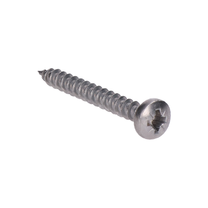 Nerezový vrut samořezný (5x20mm) půlkulatá hlava, AISI316 /A4