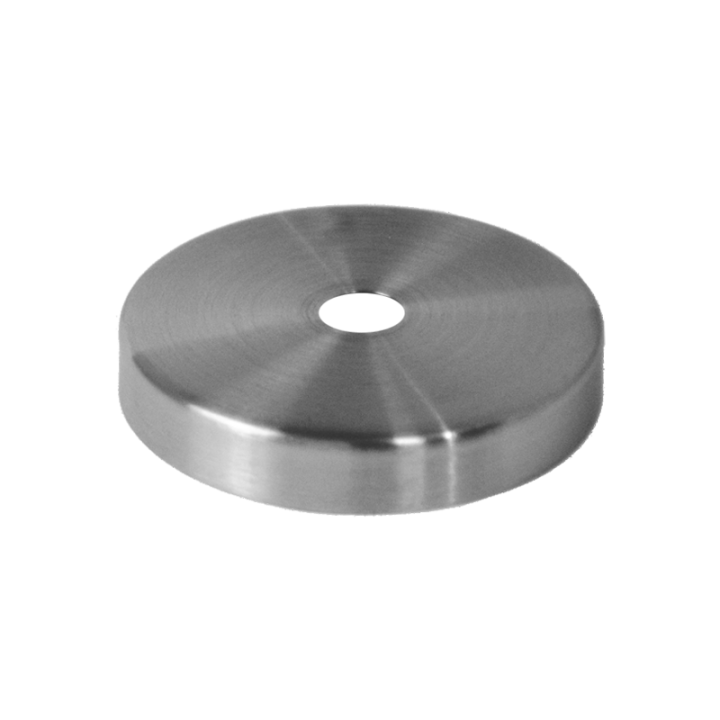 Kryt ø 62 mm, t = 1 mm, broušená nerez AISI 304