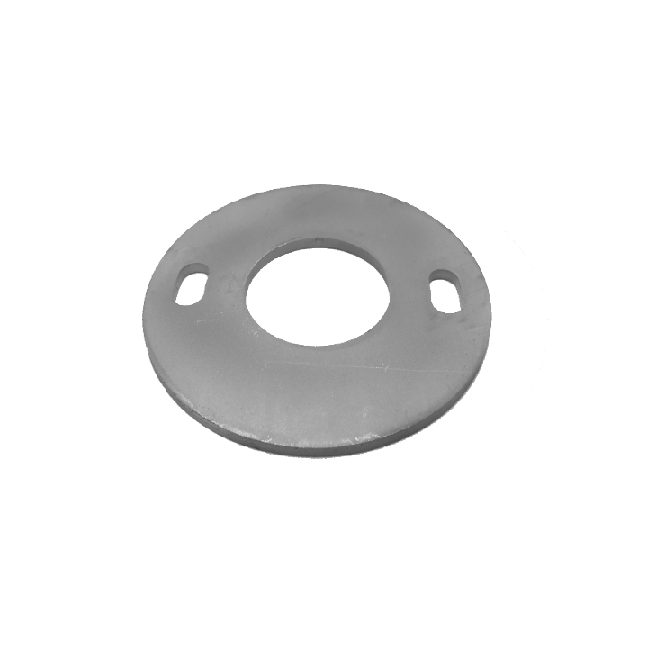 Kotvicí plotna ø 80 mm na trubku ø 33,7 mm, AISI 304