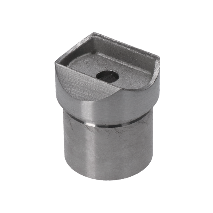 Držák madla ø 33,7 mm na trubku ø 33,7 mm, broušená AISI 304