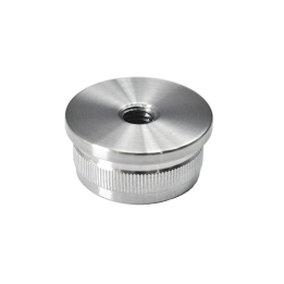 Spodek držáka madla, M8, na trubku ø 33,7 mm, AISI 304