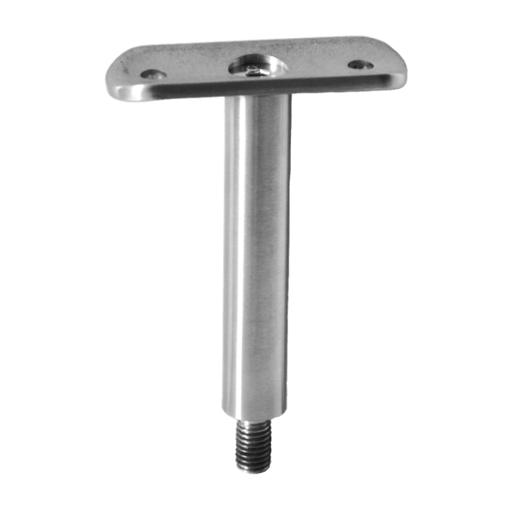 Držák madla ø 42,4 mm, pevný, M8, broušená AISI 304