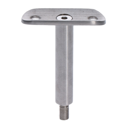 Držák madla ø 42,4 mm, pevný, M8, broušená AISI 304
