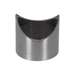 Spojka na trubku ø 42,4 mm, broušená nerez AISI 304