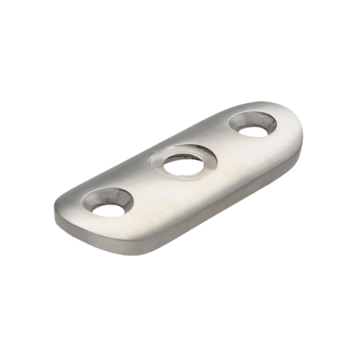Nadpojovací deska na trubku ø 42,4 mm, broušená AISI 304