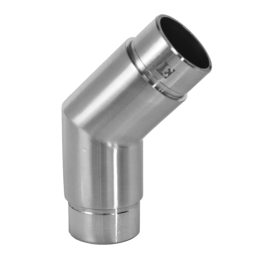 Spojka rohová 45° na trubku ø 42,4 mm, broušená AISI 304