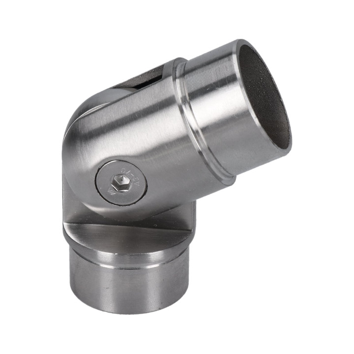 Spojka s kloubem na trubku ø 42,4 mm, M8, broušená AISI 304