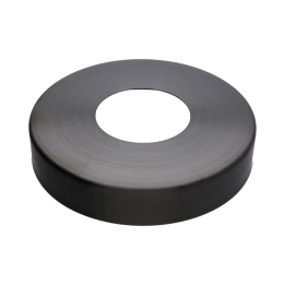 Kryt příruby ø 105 mm na trubku ø 42,4 mm, PVD - černá