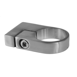 Úchyt pro boční kotvení sloupu ø 42,4 mm, broušená AISI 304