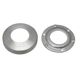 Kotvicí plotna s krytkou ø 85 mm pro ø 42,4 mm, AISI 304