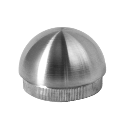 Ukončení na trubku ø 42,4 mm, broušená nerez AISI 304