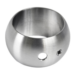 Držák madla, prstenec na ø 42,4 mm, broušená AISI 304