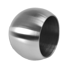 Ukončení na trubku ø 42,4 mm, broušená nerez AISI 304