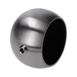 Ukončení na trubku ø 42,4 mm, M8, broušená nerez AISI 304