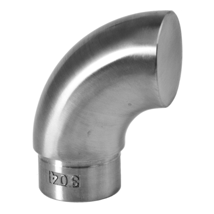 Ukončení obloukové na trubku ø 42,4 mm, broušená AISI 304