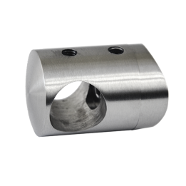 Držák tyče ø 16 mm na trubku ø 48,3 mm, broušená AISI 304