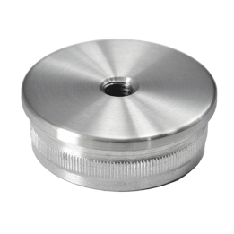 Spodek držáka madla, M8, ø 48,3 mm, broušená AISI 304