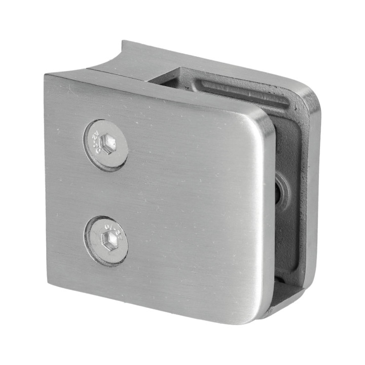 Svorka na trubku ø 42,4 mm, sklo 8–12,76 mm, AISI 304