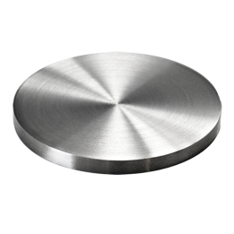 Ukončení ø 80 x 6 mm, broušená nerez AISI 304
