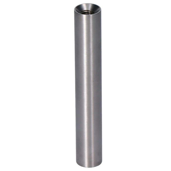 Čep, ø 14 mm, L = 89 mm, závit M6/M8, broušená AISI 304