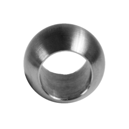 Koule průchozí ø 20 mm na trubku ø 12 mm, broušená AISI 304