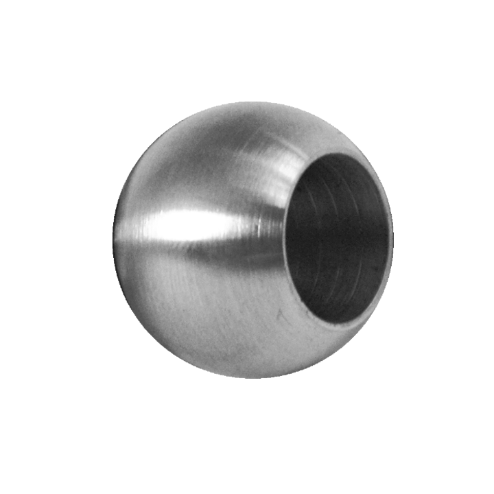Koule koncová ø 20 mm na trubku ø 14 mm, broušená AISI 304