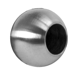 Koule koncová ø 25 mm na trubku ø 12 mm, broušená AISI 304