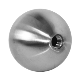 Koule dutá se závitem M8 / ø 40 mm, broušená nerez AISI 304