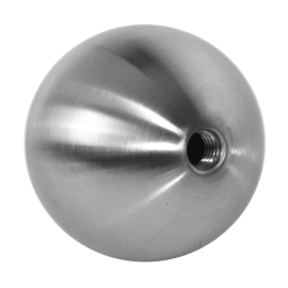 Koule dutá se závitem M8 / ø 50 mm, broušená nerez AISI 304