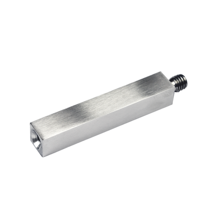 Čep 12 x 12 mm, L = 68 mm, broušená nerez AISI 304
