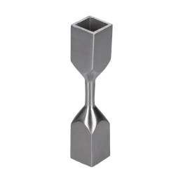 Spoj na ohnutí na tyč 12 x 12 mm, broušená nerez AISI 304