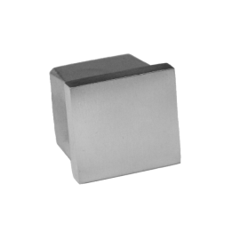 Ukončení na jekl 30 x 30 mm, broušená nerez AISI 304