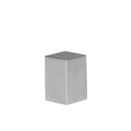Ukončení na jekl 10 x 10 mm, broušená nerez AISI 304