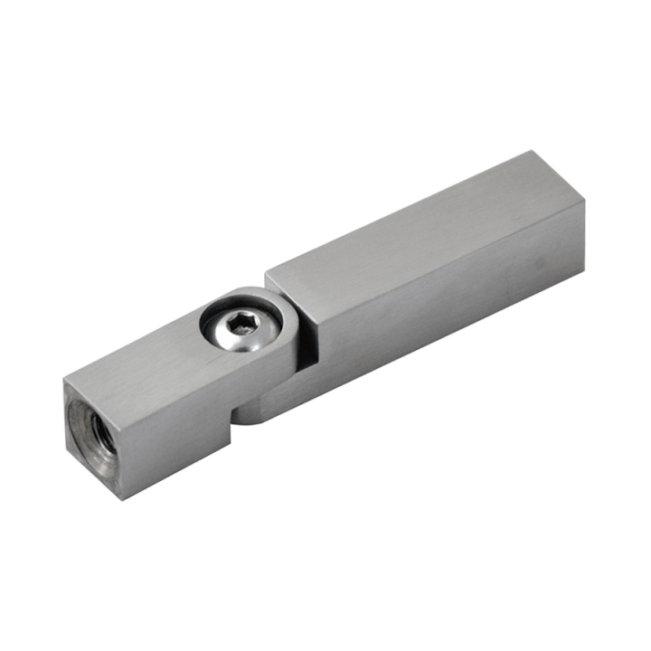 Čep s kloubem 12 x 12 x 68 mm, závit M6/M8, AISI 304