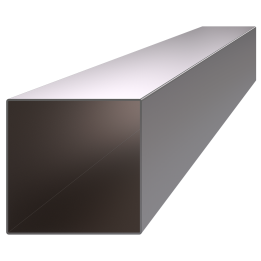 Profil 100 x 100 x 2 x 3000 mm, broušená nerez AISI 304
