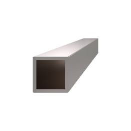 Profil 15 x 15 x 1,5 x 3000 mm, broušená nerez AISI 304