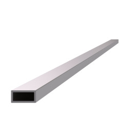 Profil 20 x 10 x 1,5 x 6000 mm, broušená nerez AISI 304