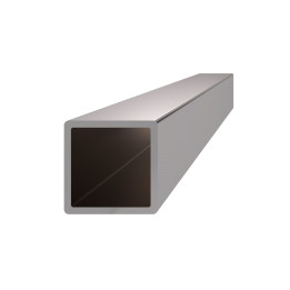 Profil 25 x 25 x 2 x 3000 mm, broušená nerez AISI 304