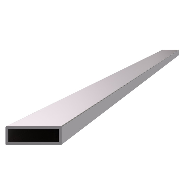 Profil 30 x 10 x 1,5 x 3000 mm, broušená nerez AISI 304