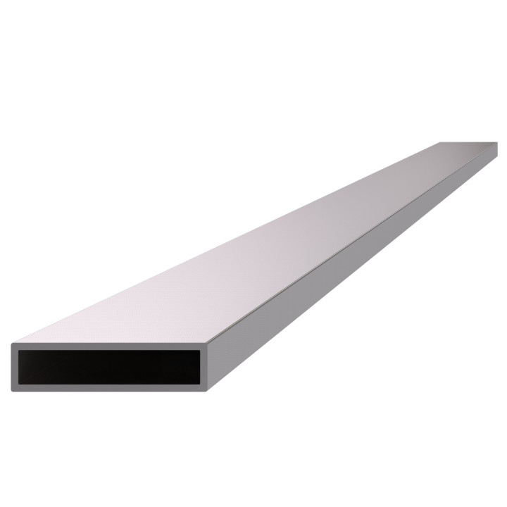 Profil 40 x 10 x 1,5 x 3000 mm, broušená nerez AISI 304