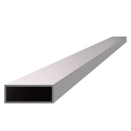 Profil 40 x 15 x 1,5 x 6000 mm, broušená nerez AISI 304