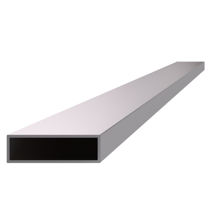 Profil 50 x 15 x 1,5 x 6000 mm, broušená nerez AISI 304