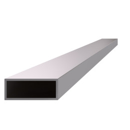Profil 50 x 20 x 2 x 3000 mm, broušená nerez AISI 304