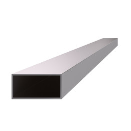 Profil 50 x 25 x 1,5 x 3000 mm, broušená nerez AISI 304