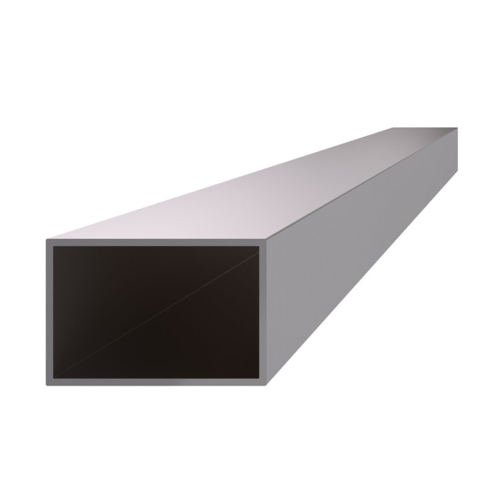 Profil 50 x 30 x 2 x 6000 mm, broušená nerez AISI 304
