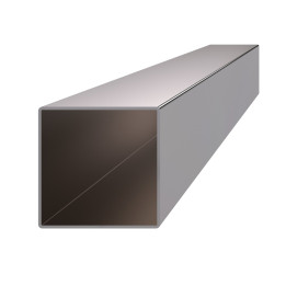 Profil 60 x 60 x 2 x 3000 mm, broušená nerez AISI 304