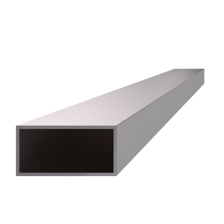 Profil 60 x 30 x 2 x 6000 mm, broušená nerez AISI 304