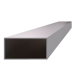 Profil 80 x 40 x 2 x 6000 mm, broušená nerez AISI 304