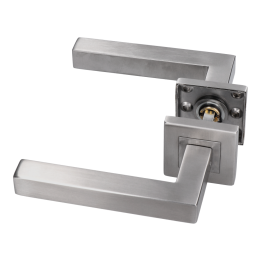Klika, L = 130 mm, broušená nerez AISI 304