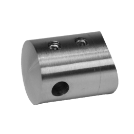 Držák lanka ø 5 mm na trubku ø 42,4 mm, broušená AISI 304